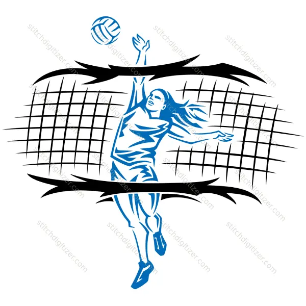 Volleyball Sports Logo Volleyball Sports Logo