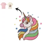 Colourfull Unicorn Horse