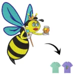 Flying Queen Bee