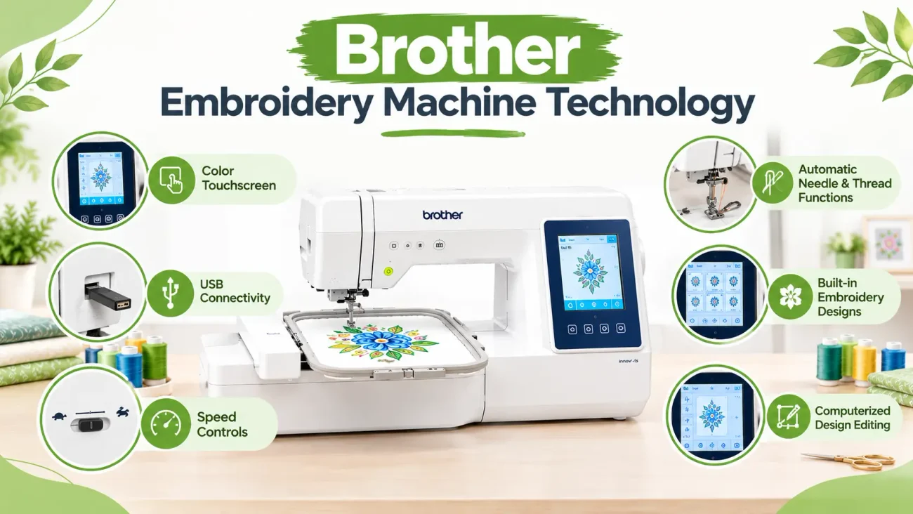 Brother Embroidery Machine Technology