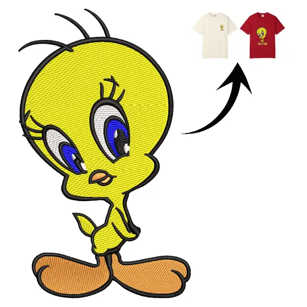 Oiseau Titi de dessin animé Cartoon Tweety Bird
