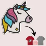 Rainbow Unicorn Horse