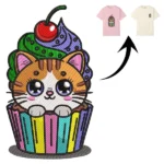 Cute Cat Cupcake