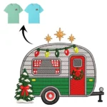 Camper With Christmas