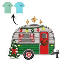 Camper With Christmas