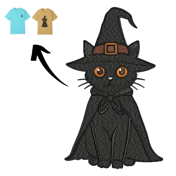 Halloween Witch Cat Halloween Witch Cat - Image 1