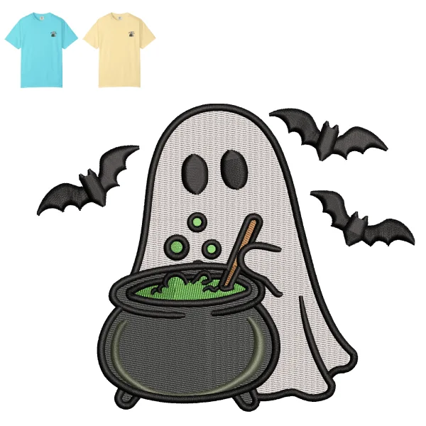 Cute Retro Witch Ghost Cute Retro Witch Ghost - Image 1